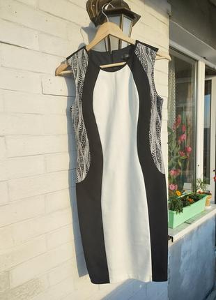 Красивое силуэтное платье