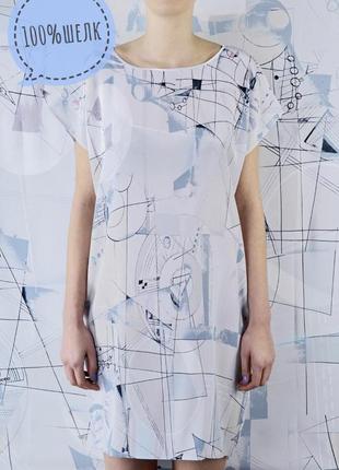 Роскошное дизайнерское шелковое платье taisir gibreel летнее платье из 100% шелк1 фото