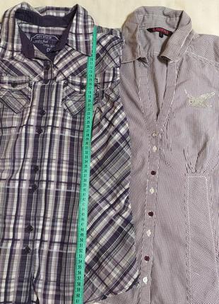 Лот рубашка 2 шт, набір рубашек, рубашка, сорочка, блуза, набор рубашек комплект2 фото