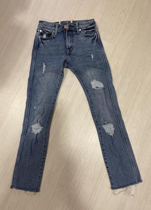 Джинсі "gap "skinny w 26 l 30