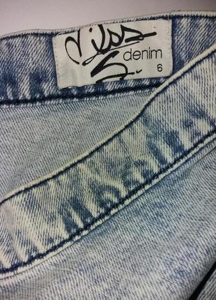 Шикарна стильна джинсова юбка3 фото