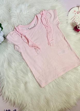 Красивая футболка primark девочке 4-5 лет