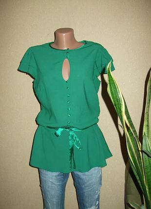Распродажа!! стильная блуза актуального в этом сезоне цвета