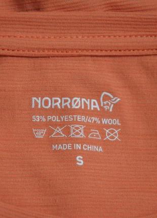 Norrona svalbard (s) жіноча футболка з вовною мериносів7 фото