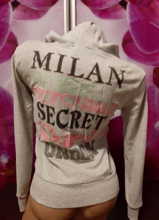 Кофта на молнии с капюшоном хб 100%