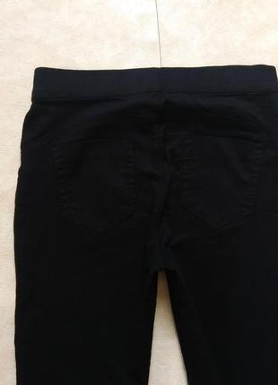 Брендовые черные джинсы джеггинсы скинни с высокой талией denim co, 14 размер.2 фото