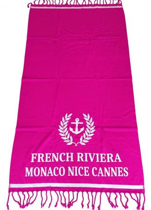 Пляжний рушник le comptoir de la plage riviera 90x160 см легкий великий швидковисихаючий