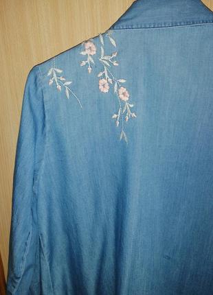 Рубашка джинсовая waikiki для беременных4 фото