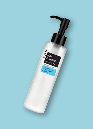 Увлажняющее гидрофильное масло coxir ultra hyaluronic cleansing oil