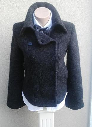 Красивый,шерстяной жакет,пиджак,кардиган(куртка) kookai