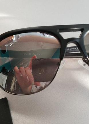 Нюанс!  солнцезащитные зеркальные очки унисекс датского бренда only&sons европа оригинал2 фото