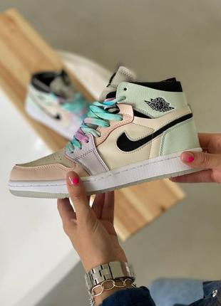 Nike air jordan 1 high og, кросівки джордан жіночі найк2 фото