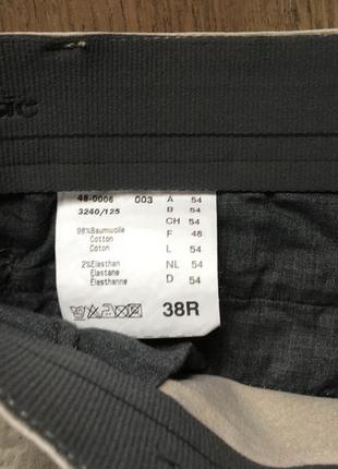 Фирменные мужские летние брюки чиносы стрейч как marks & spencer5 фото
