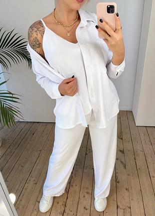 Брючный костюм 3-ка