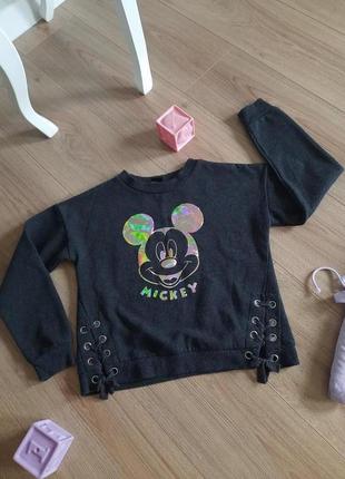 💖красивый свитшот mickey 💖толстовка disney 140-152💖