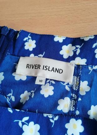 Юбка солнце с цветочным принтом river island5 фото