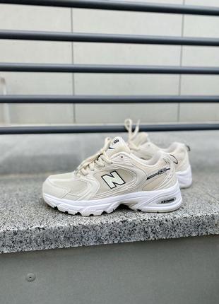 Кросівки new balance 530 beige  кроссовки