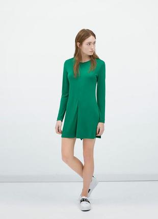 Зеленый ромпер zara