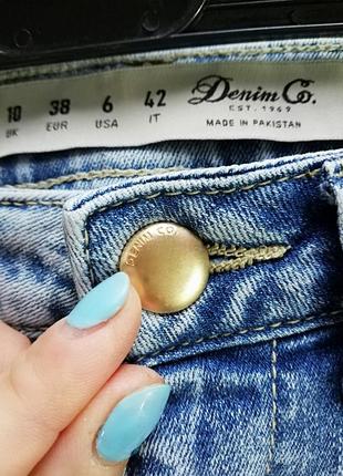 Варёнки джинсы рваные от известного бренда8 фото