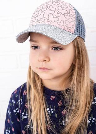 Бейсболка літня для дівчинки david's star