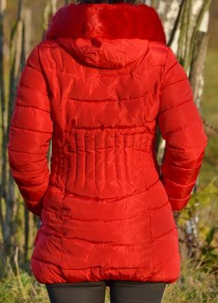 Модний пуховик зимовий куртка подовжена 💖💖💖5 фото