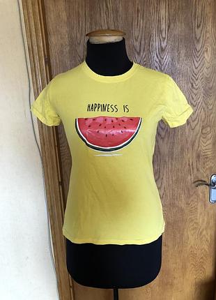 Футболка з принтом «кавун»