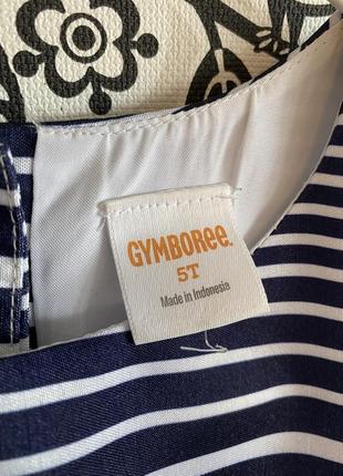 В наличии 2шт 💕 шикарное платье с подьюпниками gymboree 5t4 фото