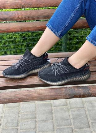 Adidas yeezy boost v2 black , полный рефлективно , купить в украине1 фото