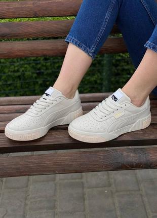 Puma cali beige , кожа , купить в украине1 фото