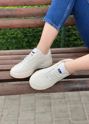 Puma cali beige , кожа , купить в украине2 фото