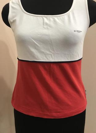 Майка Burberry Claude Set With Check Detailing