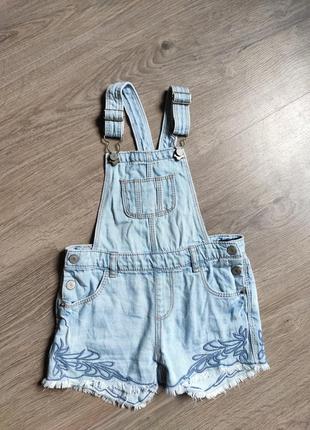 Дитячий літній комбінезон шорти