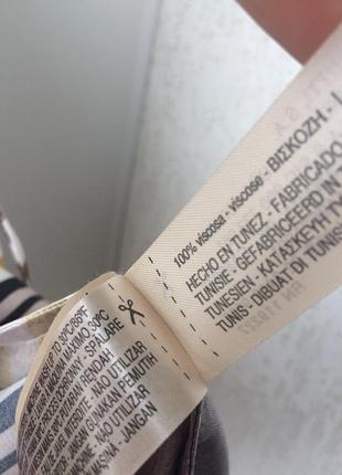 Блузка,топ в принт massimo dutti,40/l 5