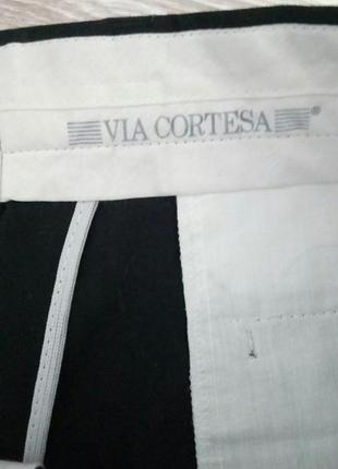 Мужские винтажные черные  брюки  52 via  cortesa8 фото