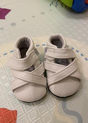 Мягкие кожаные  туфельки