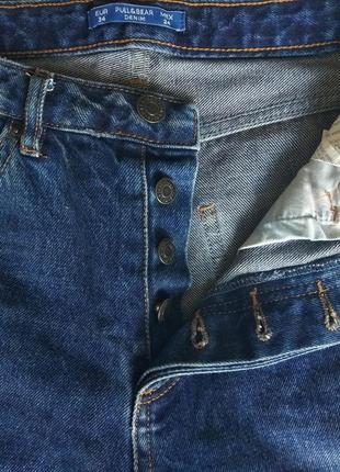 Стильные джинсы-кюлоты pull&bear6 фото