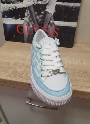 Стильные кеды guess leenie , американский 6, наш 36-36.5 размер3 фото