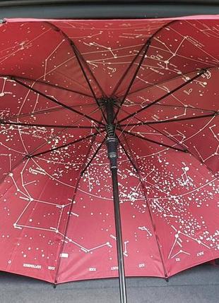 Sale!!!! жіноча парасоля,  тростина,  напівавтомат,  10 спиць з вітрозахистом3 фото