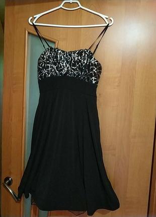 Сукня вечірня, на бретелях