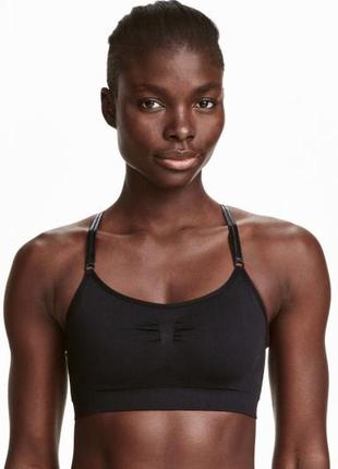 Спортивний бюстгальтер топ бра h&m
