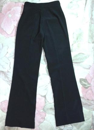 Брюки штаны черные с карманами на змейке yan di2 фото
