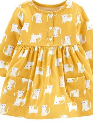 Нове плаття з  трусиками carter's 12міс 18міс