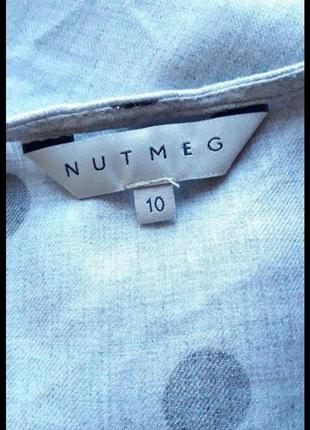 Серая рубашка, блуза в горохи от hutmeg9 фото