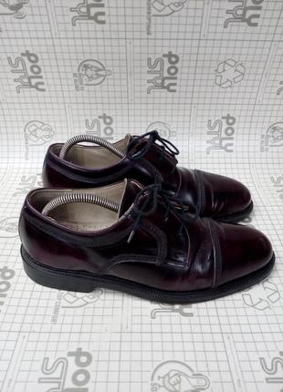 C&a westbury мужские туфли дерби лаковая кожа р 43 цвет гнилая вишня6 фото