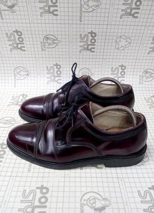 C&a westbury мужские туфли дерби лаковая кожа р 43 цвет гнилая вишня5 фото