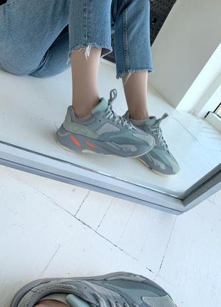 Кросівки adidas yeezy 700 blue кросівки7 фото