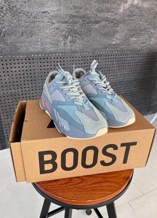 Кросівки adidas yeezy 700 blue кроссовки1 фото