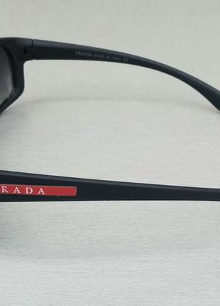 Prada окуляри чоловічі сонцезахисні чорні поляризированые3 фото