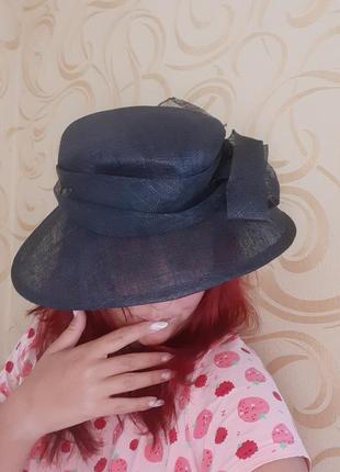 Ретро солом'яний капелюшок