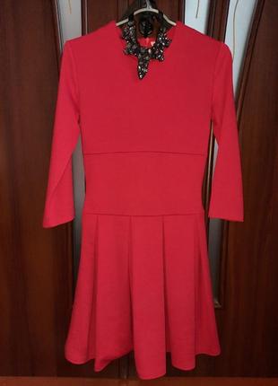 Червоне коротке плаття women's wear/ випускну, вечірню сукню4 фото
